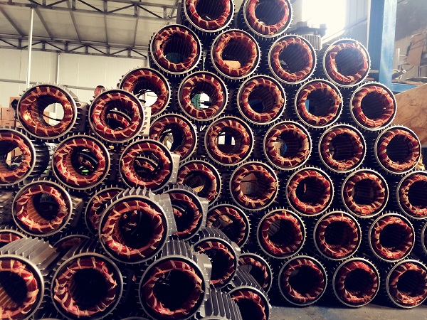 小型攪拌機電機內部純銅線