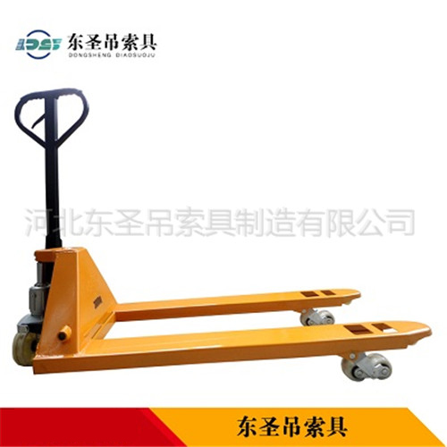 手動升高叉車產品手動操作柄展示--河北東圣吊索具制造有限公司--小型攪拌機|石材夾具|液壓堆高車|手動叉車