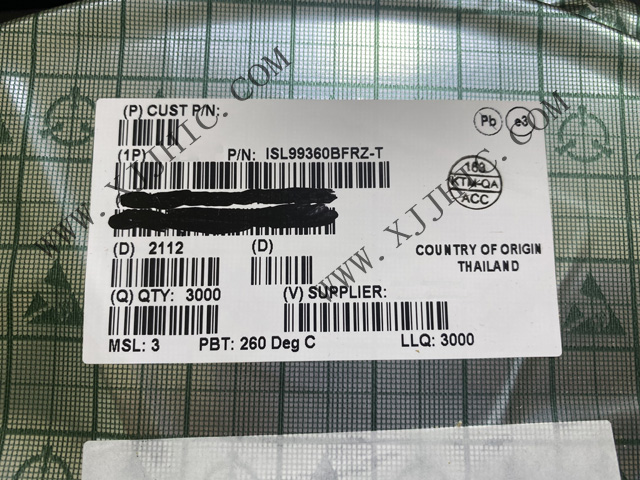 瑞薩進(jìn)口原裝 ISL99360BFRZ ISL99360 全、半橋驅(qū)動器 QFN