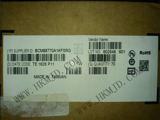 明佳達提供全新原裝 BCM88770A1KFSBG 現(xiàn)貨庫存，歡迎隨時聯(lián)系！