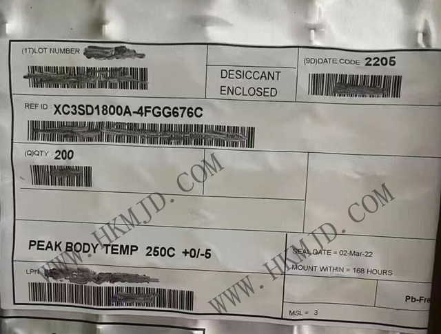 長(zhǎng)期穩(wěn)定供應(yīng)XILINX XC3SD1800A-4FGG676C FPGA（現(xiàn)場(chǎng)可編程門(mén)陣列）