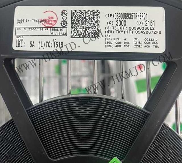 串行器/解串器 DS90UB935TRHBRQ1 汽車級FPD-Link III 3-Gbps 串行器
